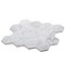 Apollo Tile Sample of 2.5" Carrara Hexagon 9" X10.25" Peel And Stick Marble Tile TCPLST9901 Sample - alternate 3